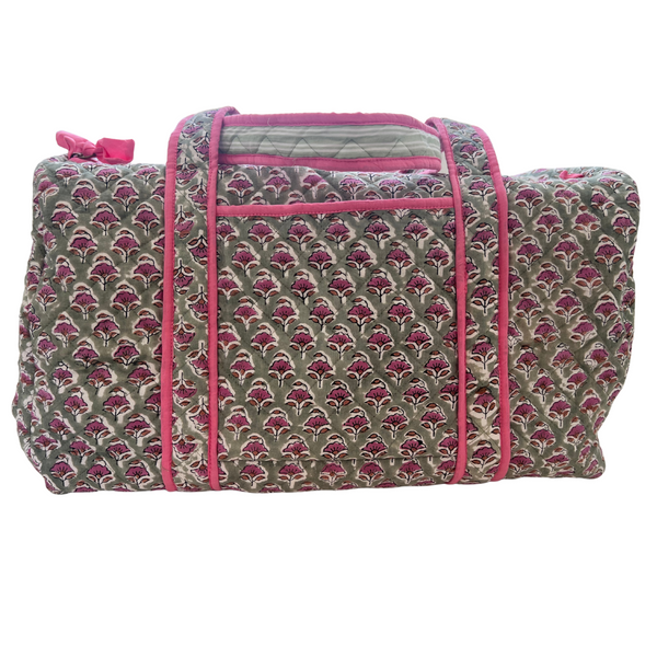 Quilted Duffel Bag